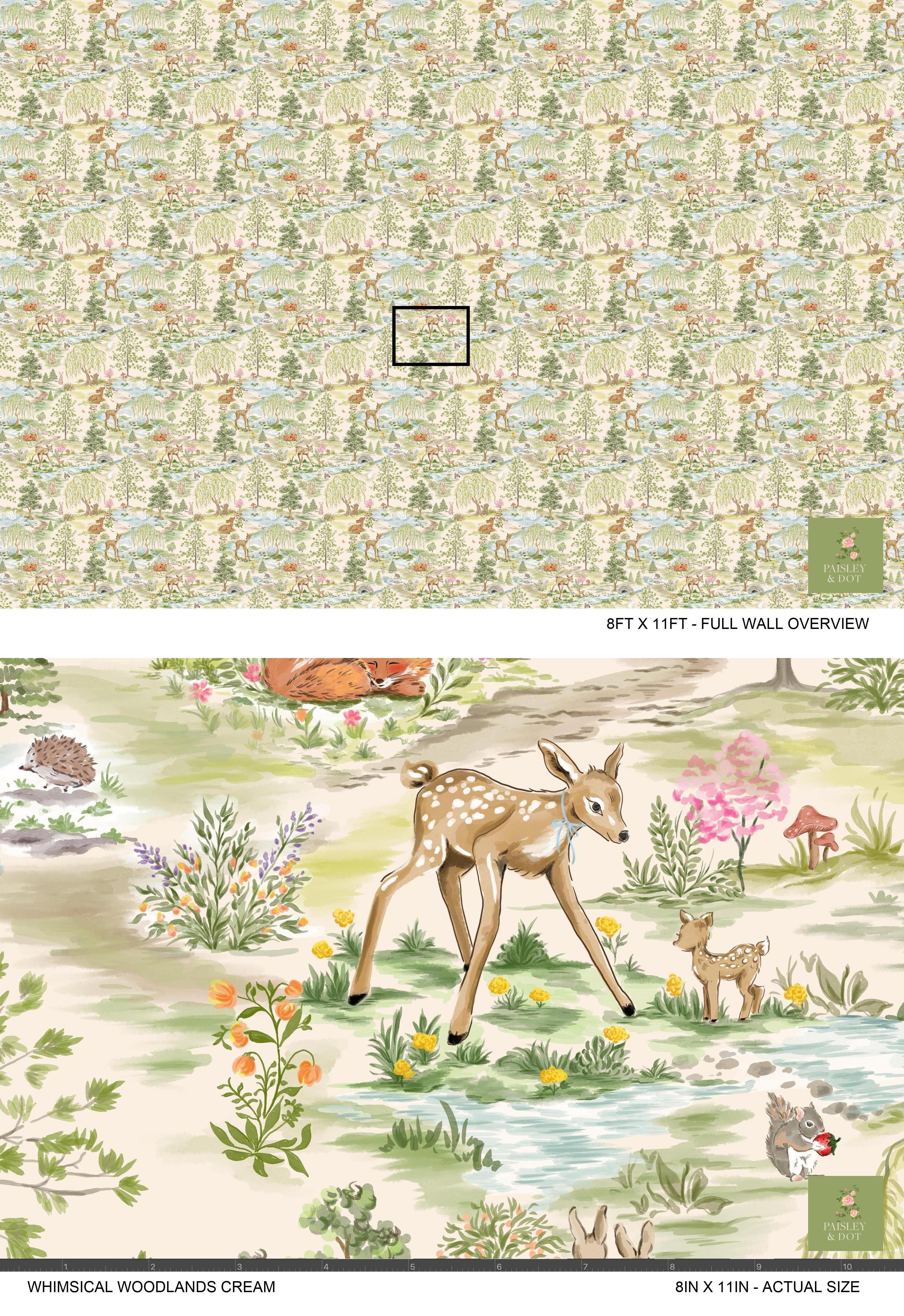 Whimsical Woodlands Cream