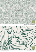 Amazonia Flora_ Verde Wallpaper