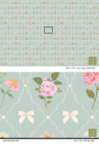 Adeline Ogee Floral Wallpaper_Seafoam