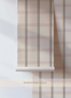 Esmie Plaid_Blush Wallpaper