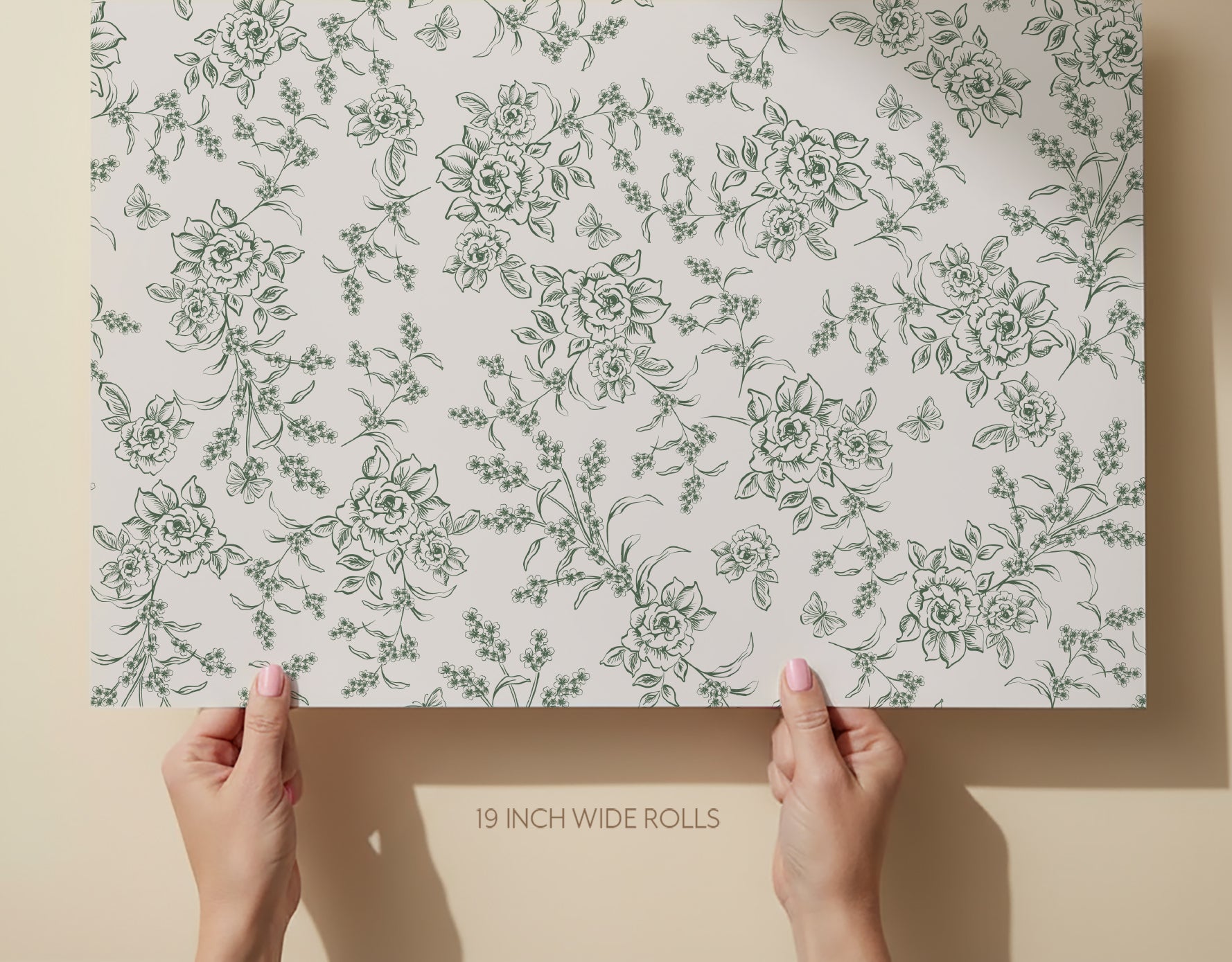Sophie Toile Wallpaper _Verde