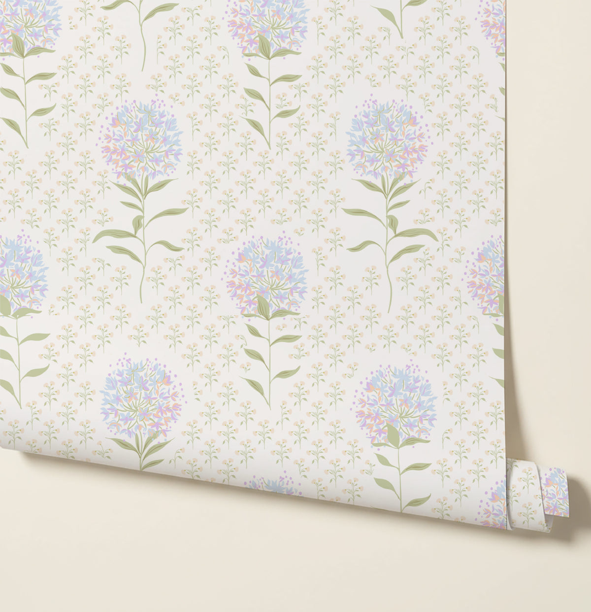 Dandy Wildflower Wallpaper_Cream