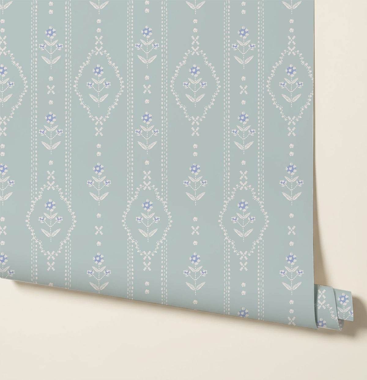 Jasmine Stripe _Mint