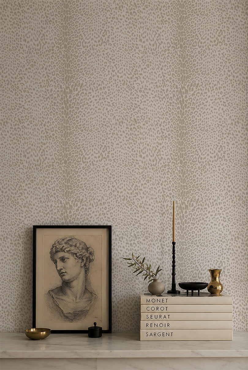 Mini leopard _Cream