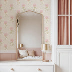 Dandy Wildflower Wallpaper -Pink