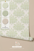 Willow Plume Wallpaper_Green