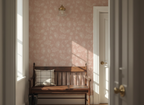 Queen Anne Floral _Blush Wallpaper