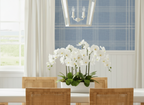 Claudette Plaid _Blue Wallpaper