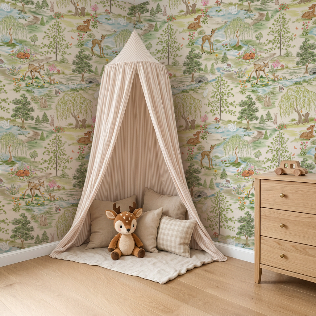 Whimsical Woodlands Cream