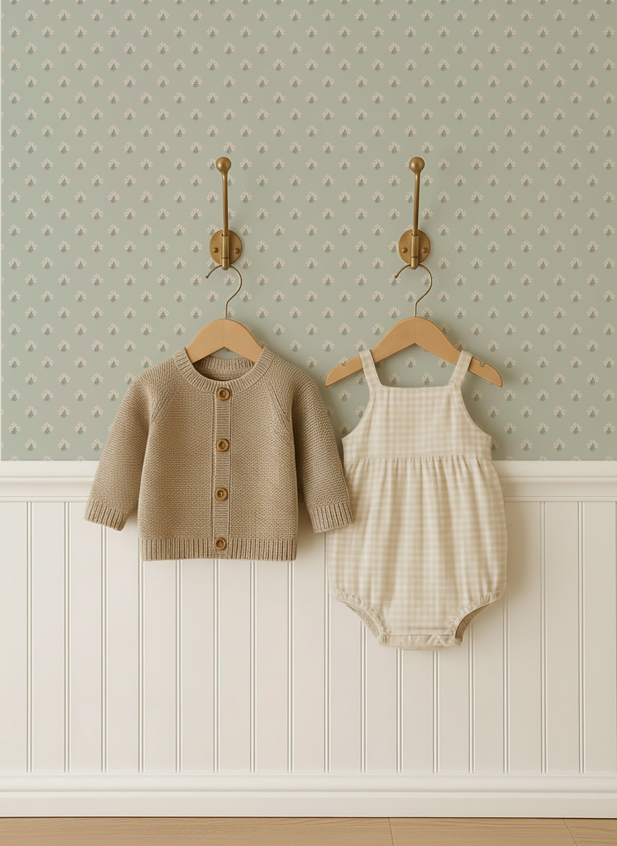 Trio Floral Mint
