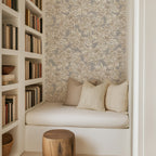 Sandra Floral Neutral Wallpaper