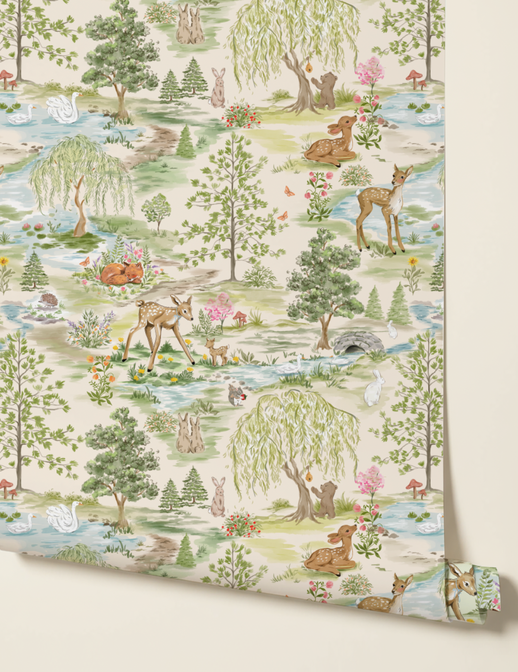 Whimsical Woodlands Cream