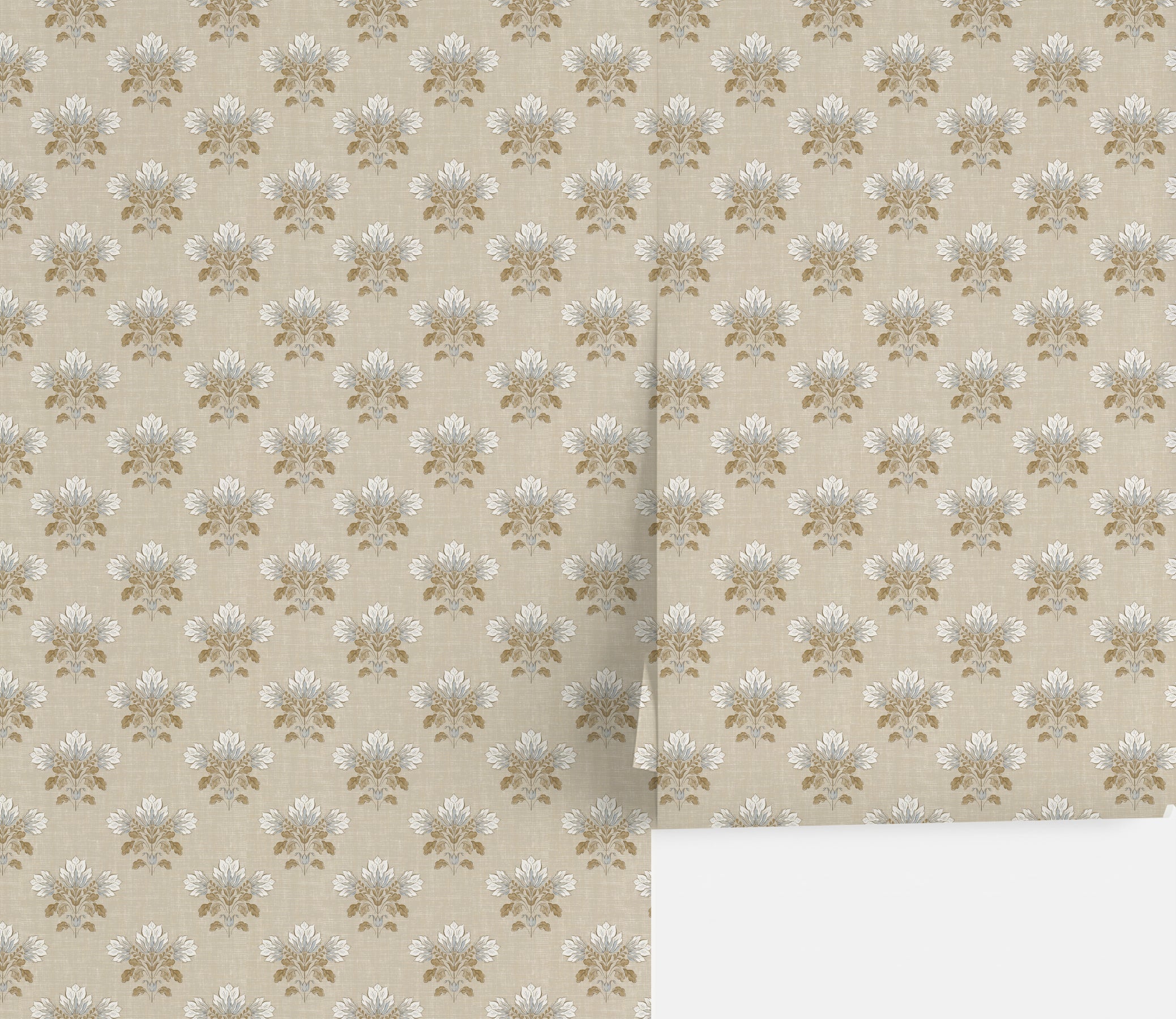 Clarita Wallpaper_Beige