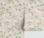 Garden Hydrangea_Soft Pink Wallpaper