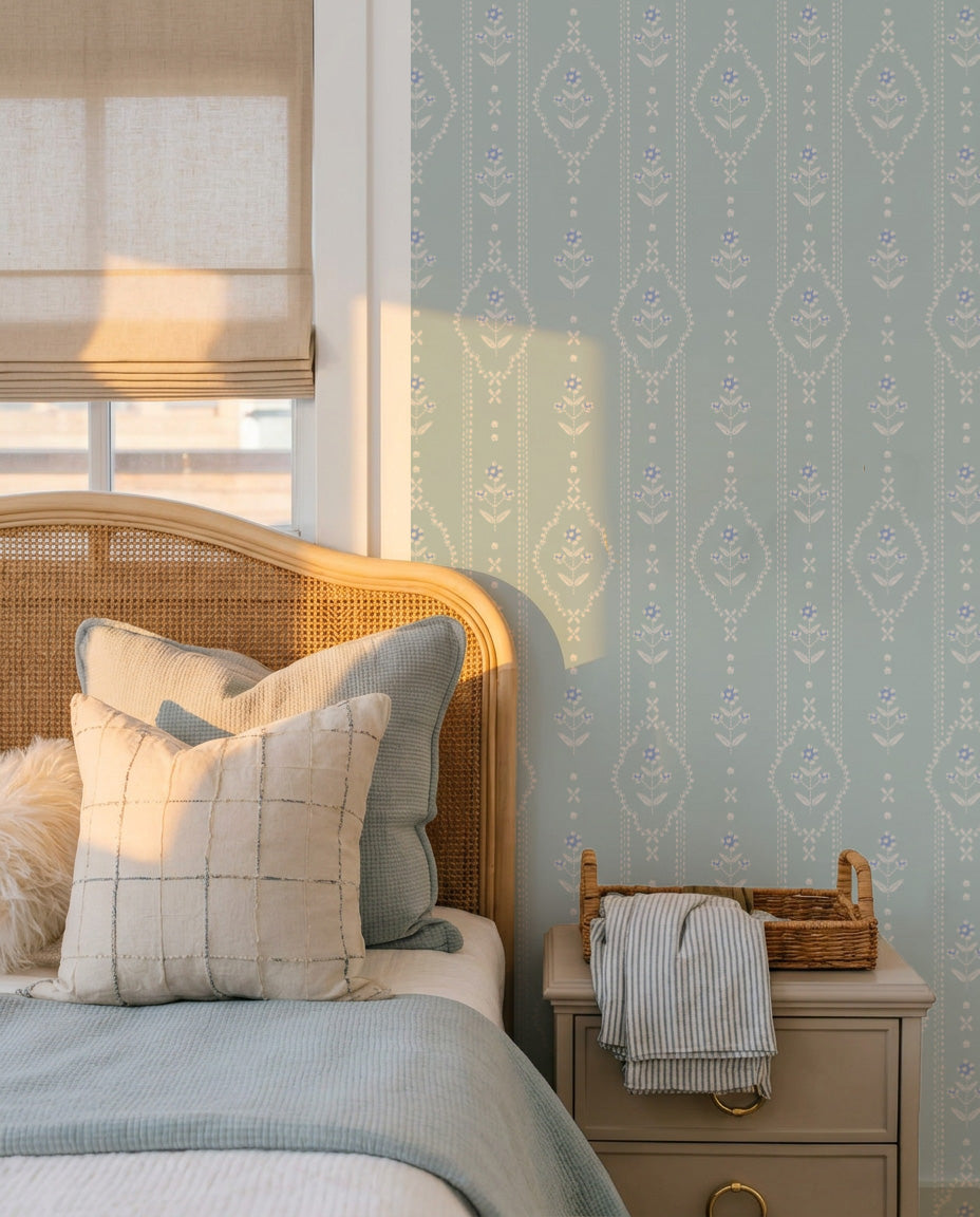 Jasmine Stripe _Mint