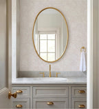 Sophie Rose Toile Wallpaper _Light Blush