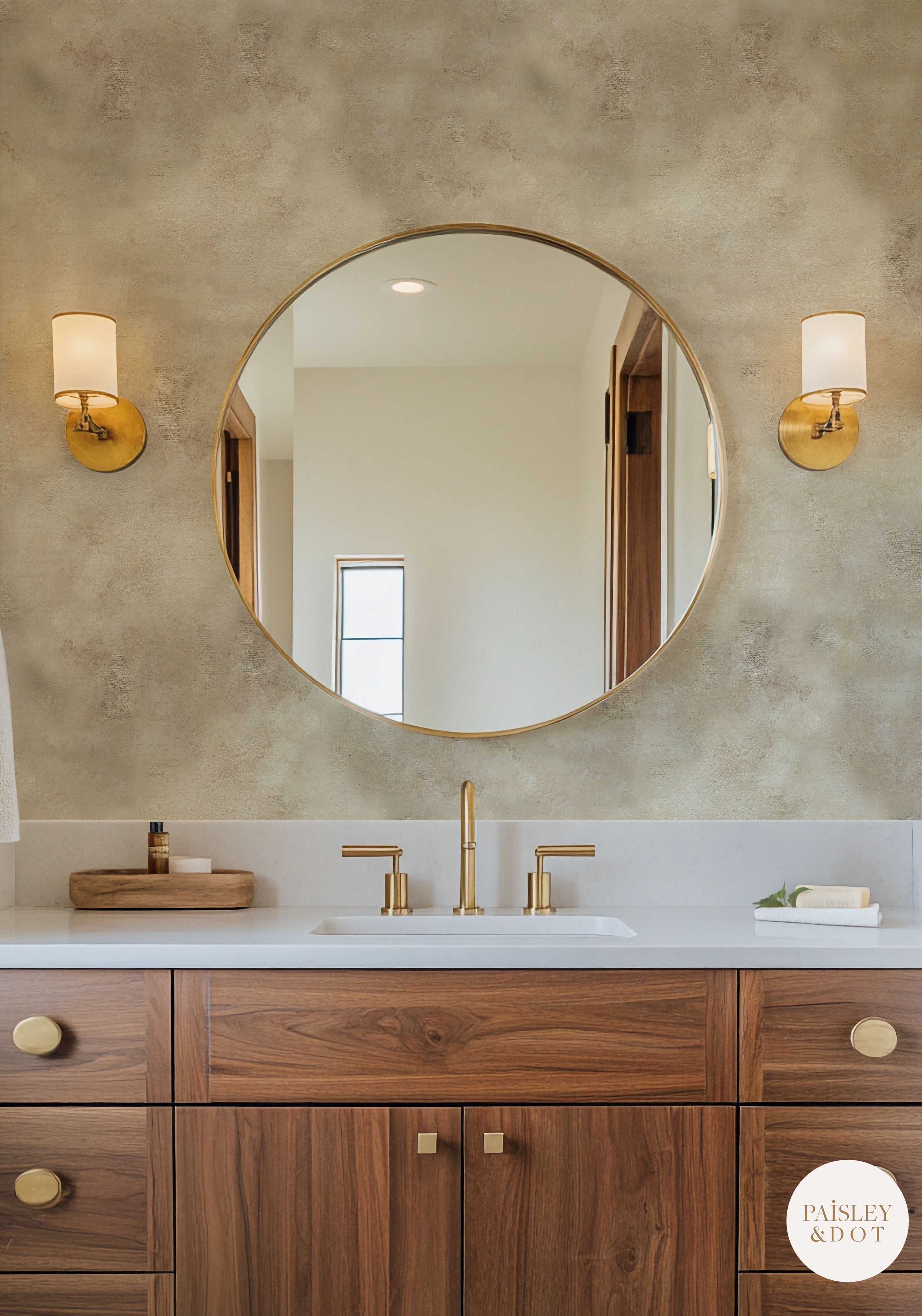 Rustica Limewash Wallpaper _Natural