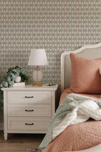 Gracie Foulard _Mint Wallpaper