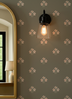 Trio Floral Wallpaper_Olive