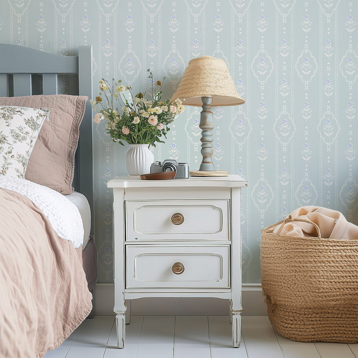 Jasmine Stripe _Mint