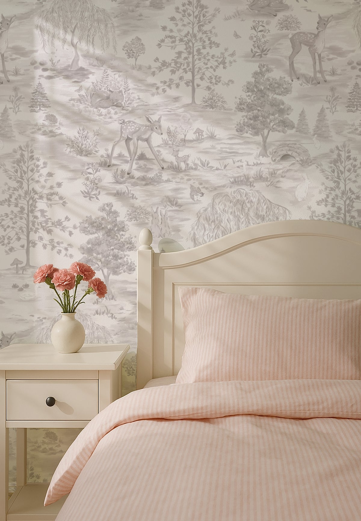 Whimsical Woodlands Wallpaper_Greige