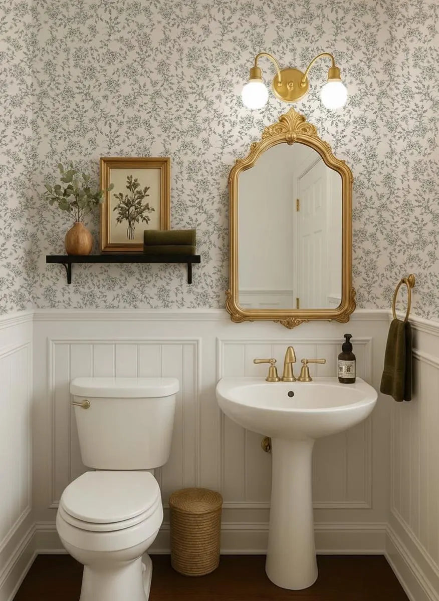 Sophie Toile Wallpaper _Verde