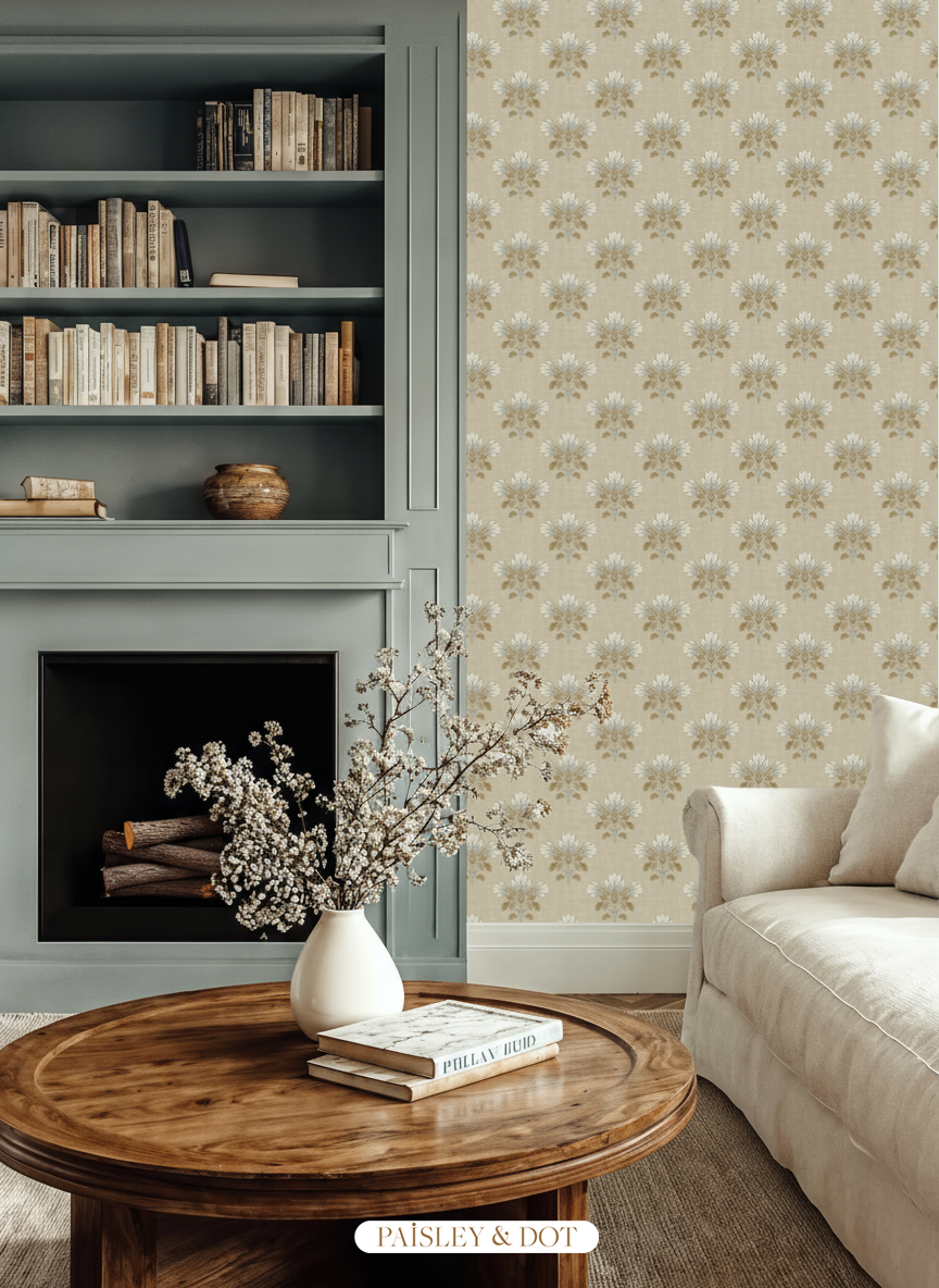 Clarita Wallpaper_Beige
