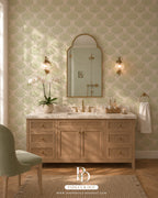 Willow Plume Wallpaper_Green
