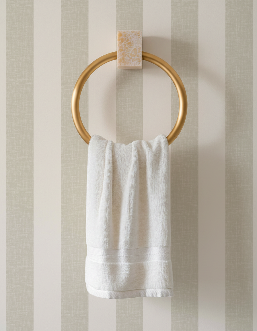 Cabana Stripe Wallpaper_Porcelana