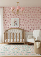 Ballerina's Dance Wallpaper_Pink