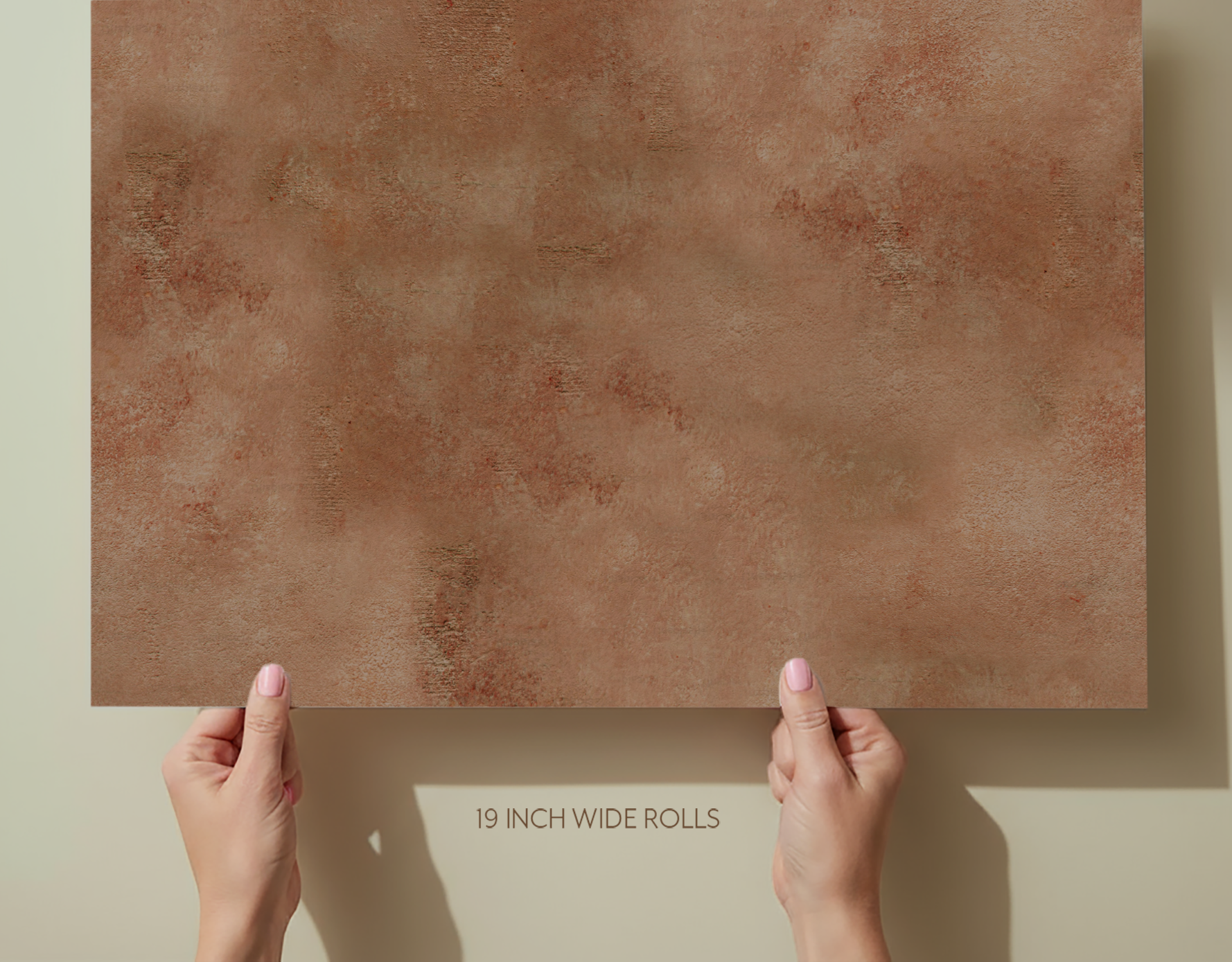Rustica Limewash Wallpaper _Terra Cotta