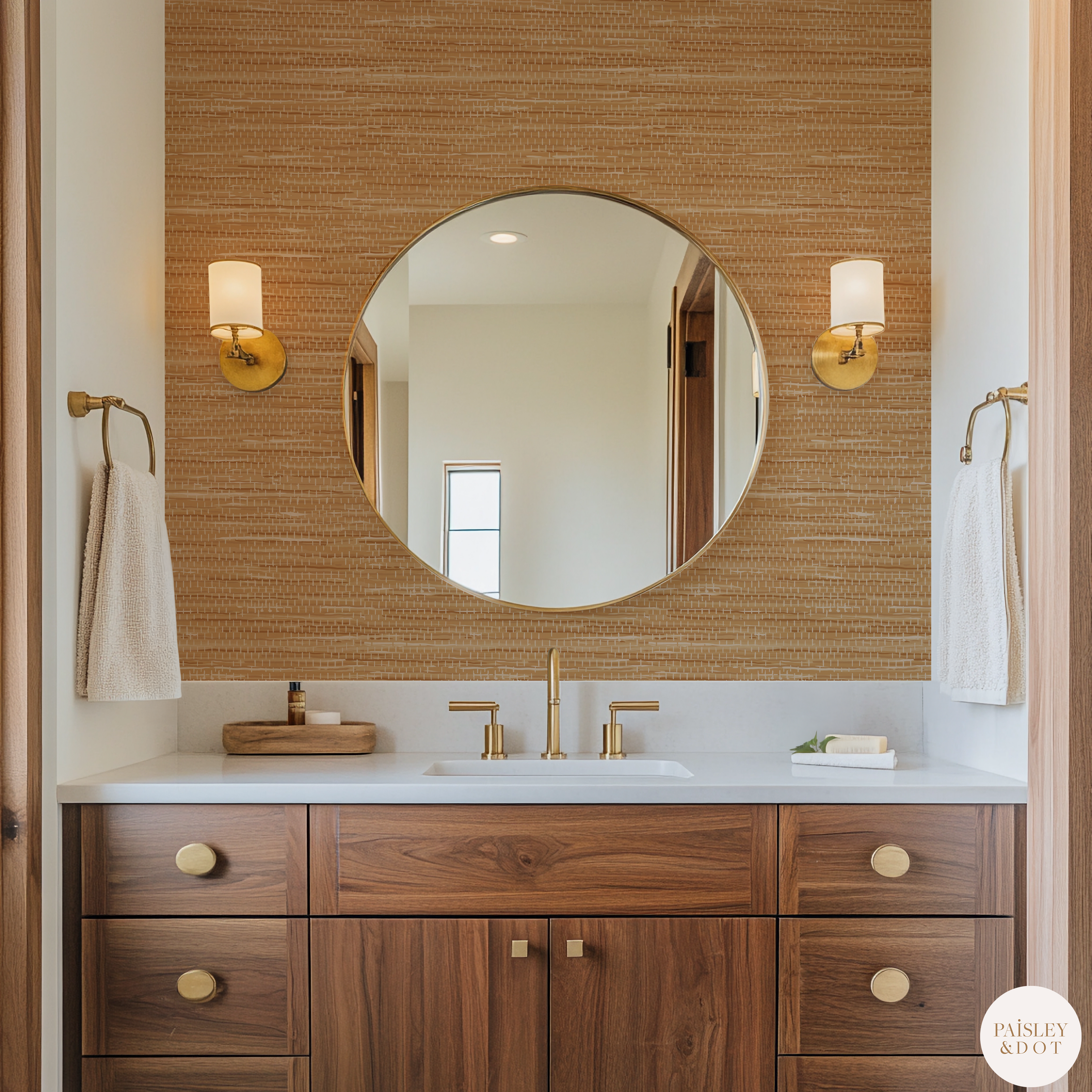 Selva Grasslcoth Wallpaper _Natural